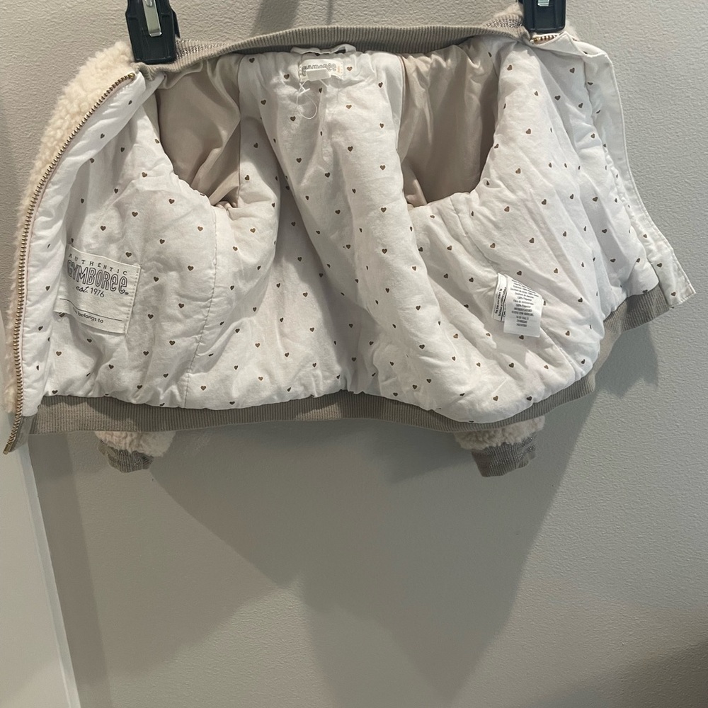 Gymboree Tan Pea Coat Jackets